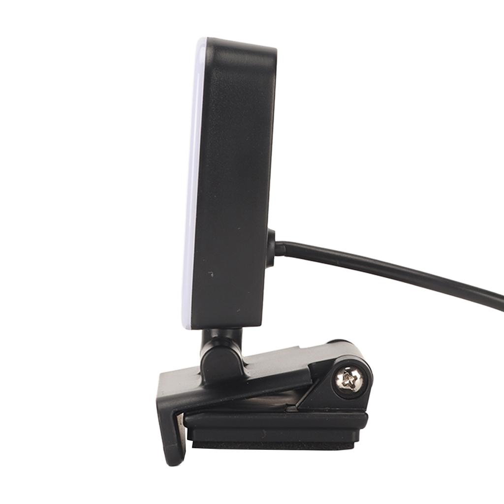 Webcam Light USB 3 Light Colors 10 Dimming Modes Flexible Rotatable Mini Video Light for Laptop Meet
