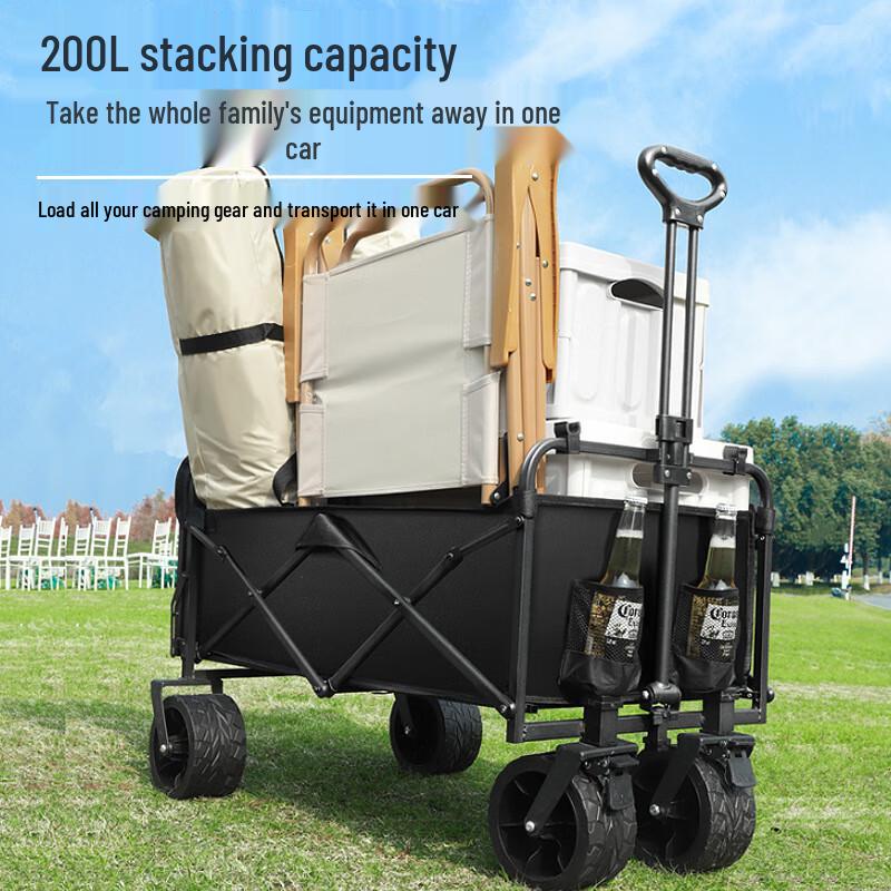 Folding Outdoor Utility Wagon