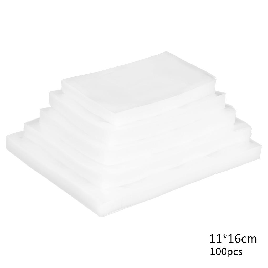 100PCS Vacuum Food Sealer Fresh Food Saver Seal Bag Commercial Storage Bags