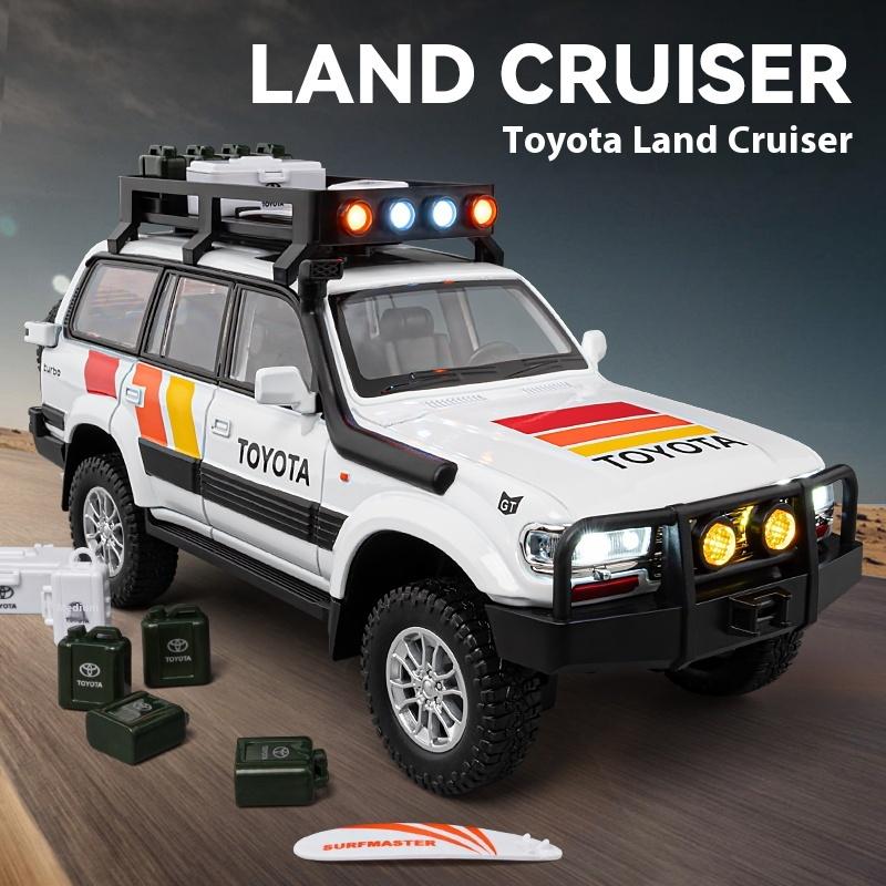 1/24 Scale Toyota Land Cruiser LC80 SUV Alloy Diecast Model Off-road Vehicle Collect Hobby Model Ornaments Gift for Friend Boy Display