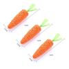 1/2/3/4/5pcs Fun Cat Teething Stick Sound Carrot Cuddle Toy Anti-Bite Scratch Board Pet Supplies For Interactive Entertainment