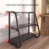 Multi-Layer Dumbbell & Kettlebell Storage Rack
