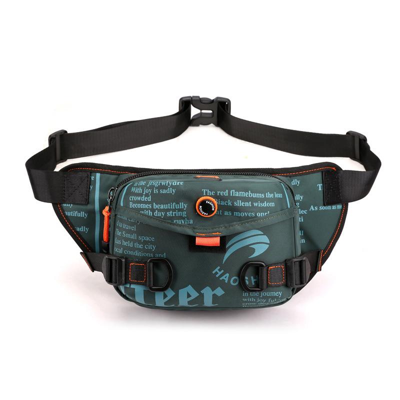 Travel Men's Multi-functional Handbag Waterproof Outdoor Sports Chest Bag Shoulder Bag Portable Waist Pack Crossbody