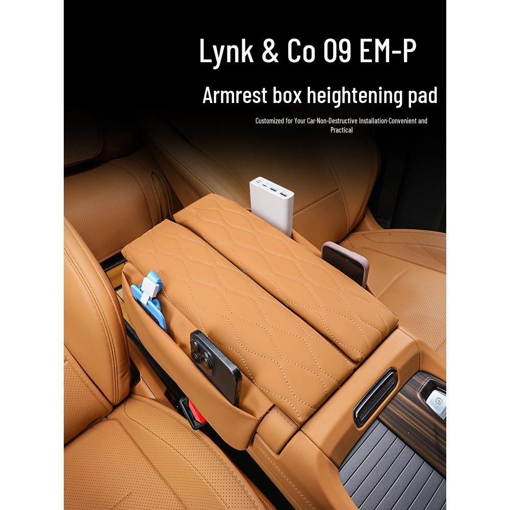 2026 Lynk & Co 09 Armrest Box Height Pad & Glove Box Storage Organizer - Year of the Horse Edition
