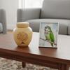 Bamboo Mini Pet Urn Tree Patterns Pet Commemorative Box Dog Keepsake Urns  Memorial Gift