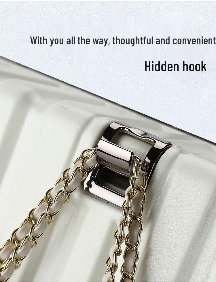 20-inch Scratch & Wear-Resistant Multifunctional Travel Trolley Suitcase