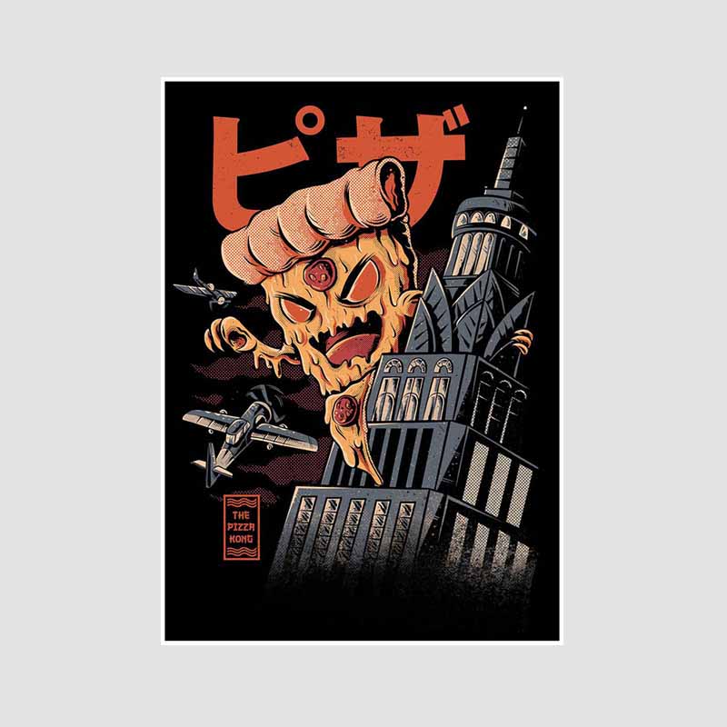 Japanese Food Guide Retro Posters Funny Noodles Poster Mural Wall Art Prints White Paper Art Painting Room Decoration Pictures Home Decor