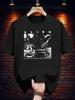 Alien Graphic T-shirt -Cotton