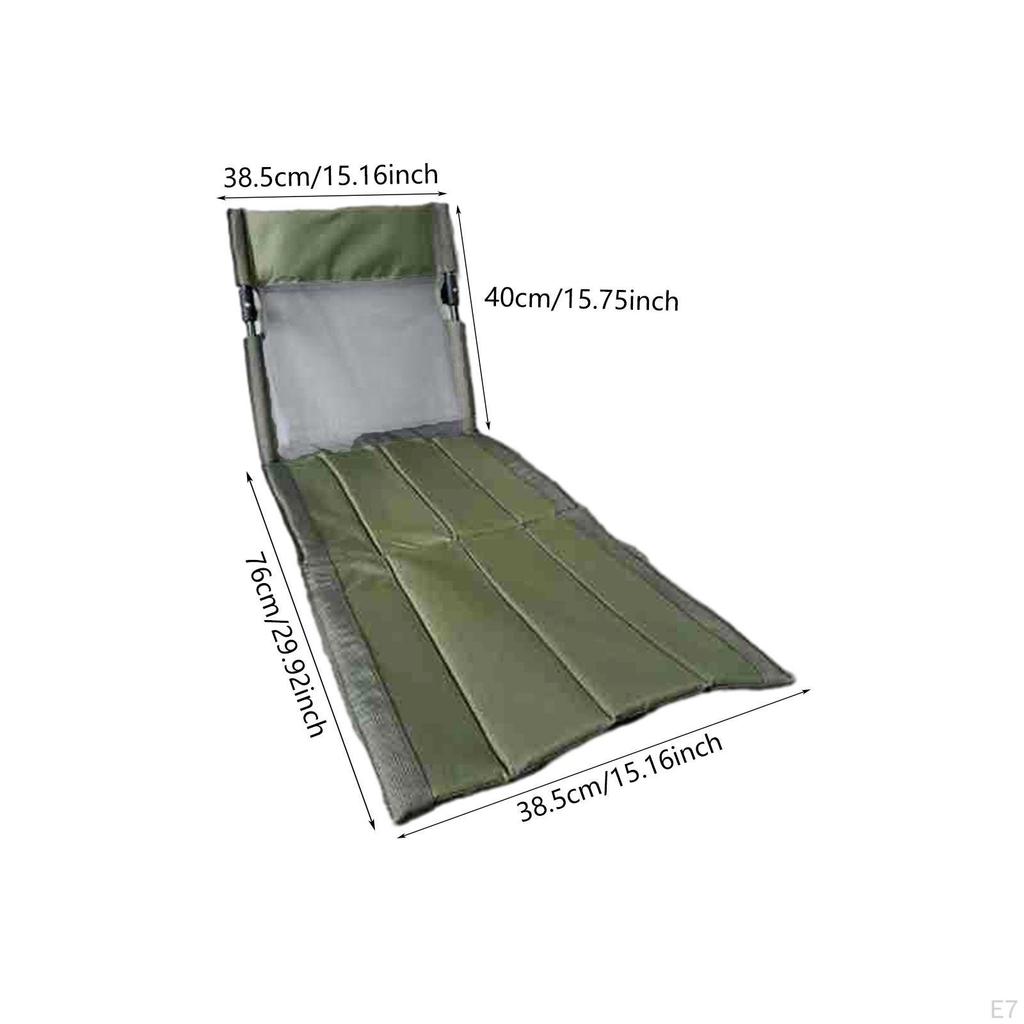 Camping Beach Folding Chair Lawn Portable Sturdy Compact Balcony Tent Leisure Seat