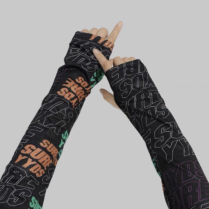 

Sunscreen Mask For Men Women Summer Face Neck Uv Protection Ear Scarf Hip Hop Outdoor Sports Cycling Bandana 11*49cm чорний