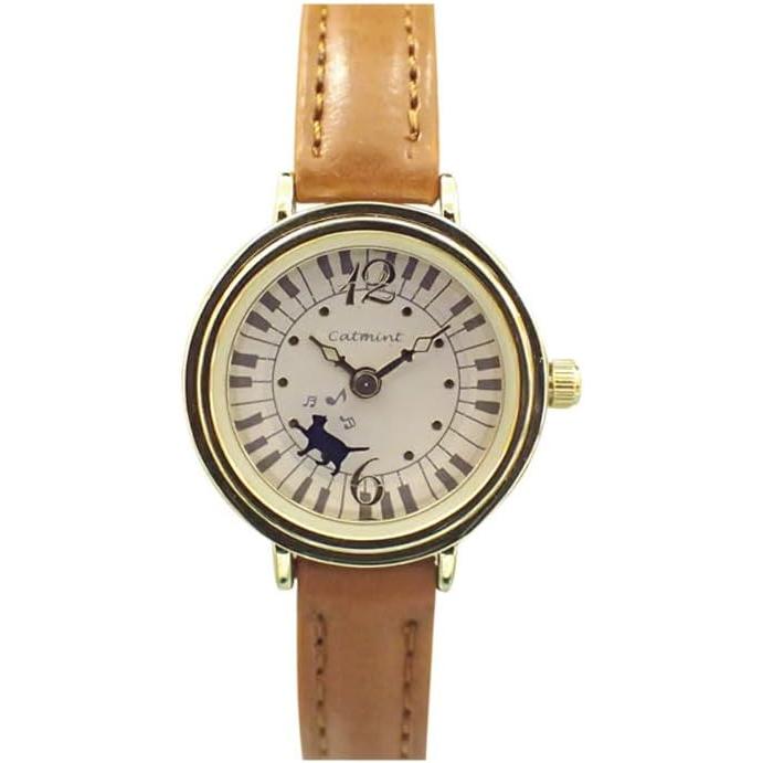 Watch catmint rolling cat belt C08216A-1 BR