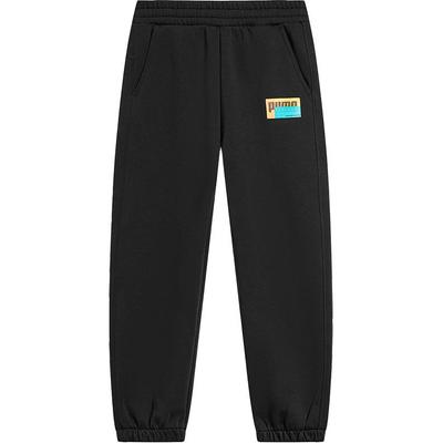 Pantalon de sport tricoté respirant à revers, couleur unie, imprimé simple de lettres, bas pour hommes, Noir 680658-01