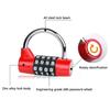 Zinc Zinc Zinc Alloy Security Padlock 4 Dial Digit Password Lock Heavy Duty Combination Lock  Drawer