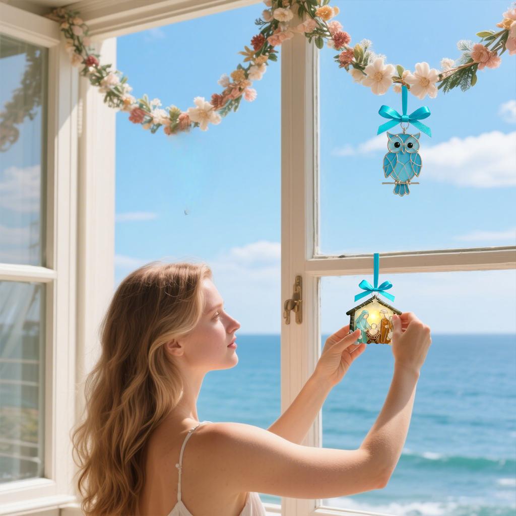 These 2D Acrylic Bird-shaped Ornaments Make A Wonderful Surprise Gift For Friends And Family.