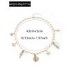 Bohemian Beach Resort Wind Starfish Shell Necklace Summer Fashion Casual Versatile Clavicle Chain