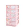 Desktop Stationery Storage Box Organizer Drawer Pen Holder Makeup Cosmetic Plastic Drawer Storage Box Desk Organizer Cute