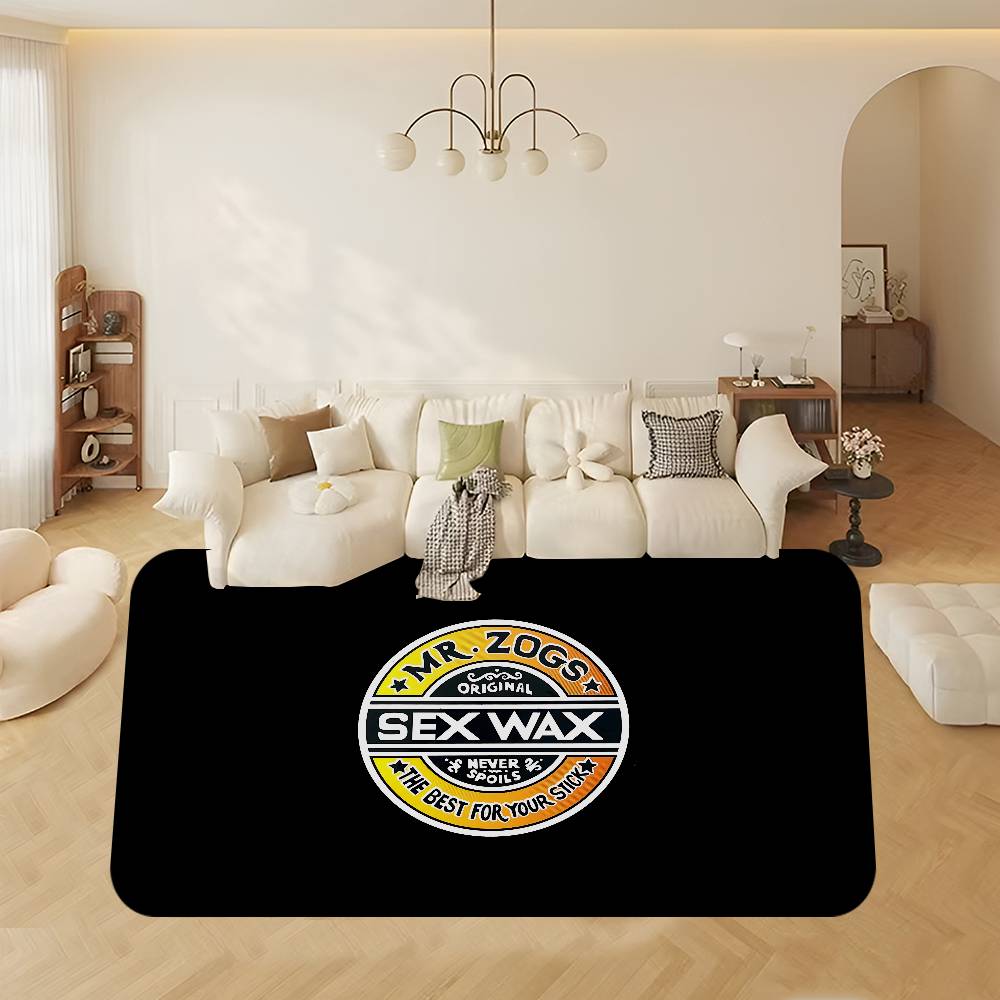 Mr Zogs Surfing Sexs W-Wax Room Mats Retro Multiple Choice Living Room Kitchen Rug Non-Slip Welcome Rug