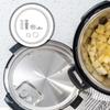 Pentola a Pressione in Plastica PP per Uso Alimentare Anello di Tenuta in Acciaio Inossidabile Pentola a Pressione
