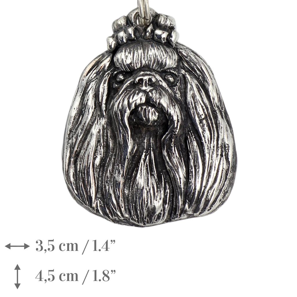 Maltese - Dog necklace, unique jewellery for the dog fan, unique adder pendant by Art-Dog brand