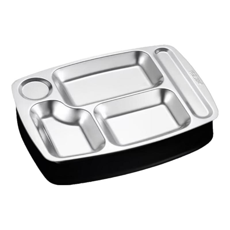 304 Stainless Steel 5-Compartment Lunch Tray