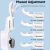 Toe Straightener Bunion Corrector Unisex Valgus Adjustable Toe Corrector Rotatable Separator Splint Braces for Left Right Foot