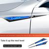 BFNWZ1 Alloy Car Body Side Badge Decal Fender Emblem Sticker for Tesla Model 3 Y S X Roadster Cybertruck P75D P85D P100D Accessories