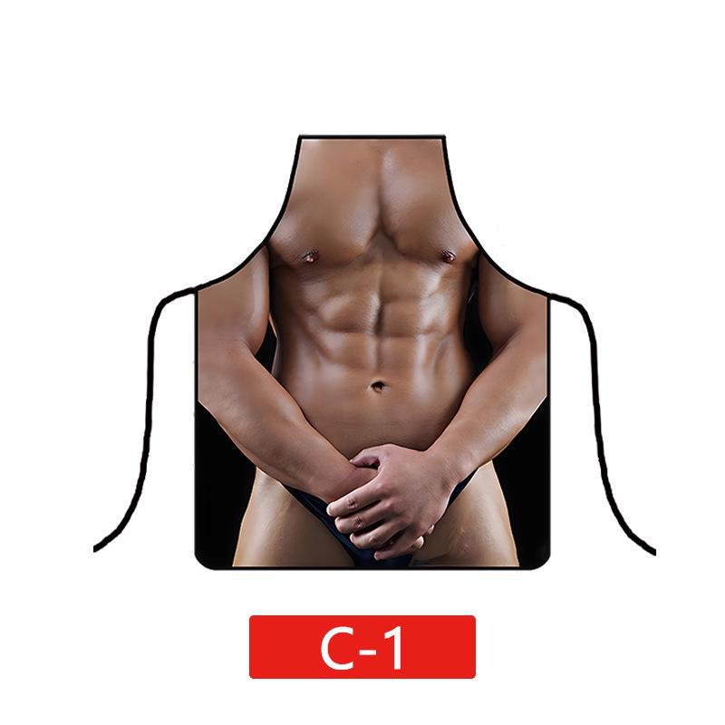 

Забавный фартук для креативной пары для вечеринок и встреч — идеально подходит для ресторанов, где подают блюда в стиле хот-пот, и ежегодных мероприятий 73 cm high, 55 cm wide