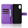 For Samsung Galaxy F06 5G/M06 5G Case PU Leather Diamond Texture Wallet Phone Cover