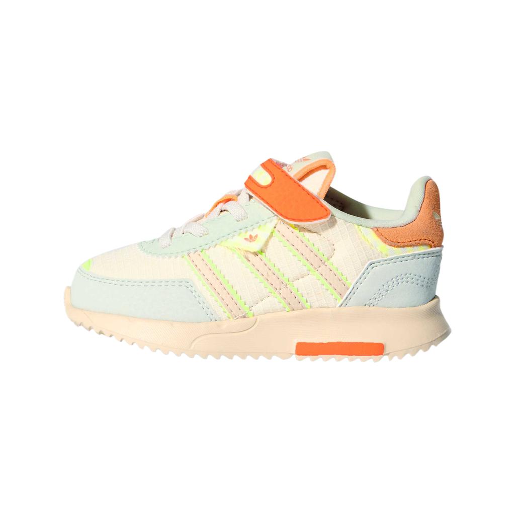 Adidas Originals Retropy F2 Fabric Round Toe Velcro Low Top Walker Shoes Baby Sneaker KI1512