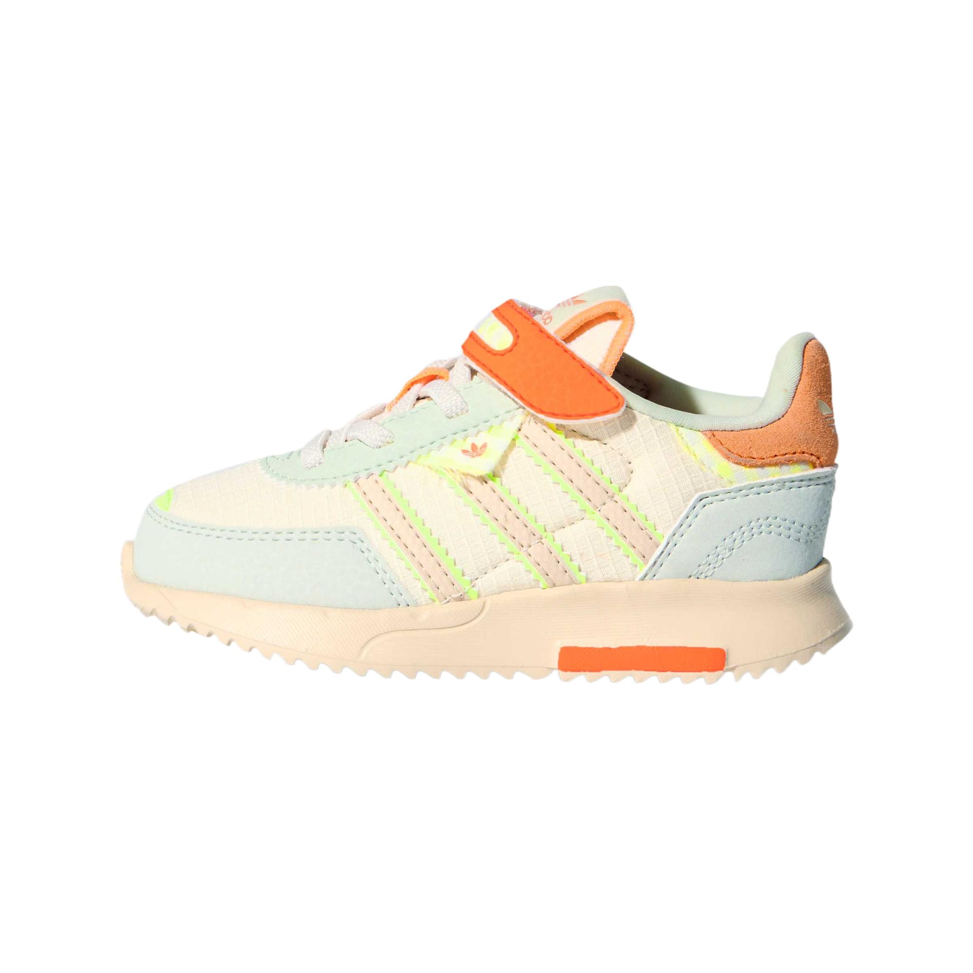 

Adidas Originals Retropy F2 Ткань Круглый носок Липучка Низкие ходунки Детские кроссовки KI1512 25