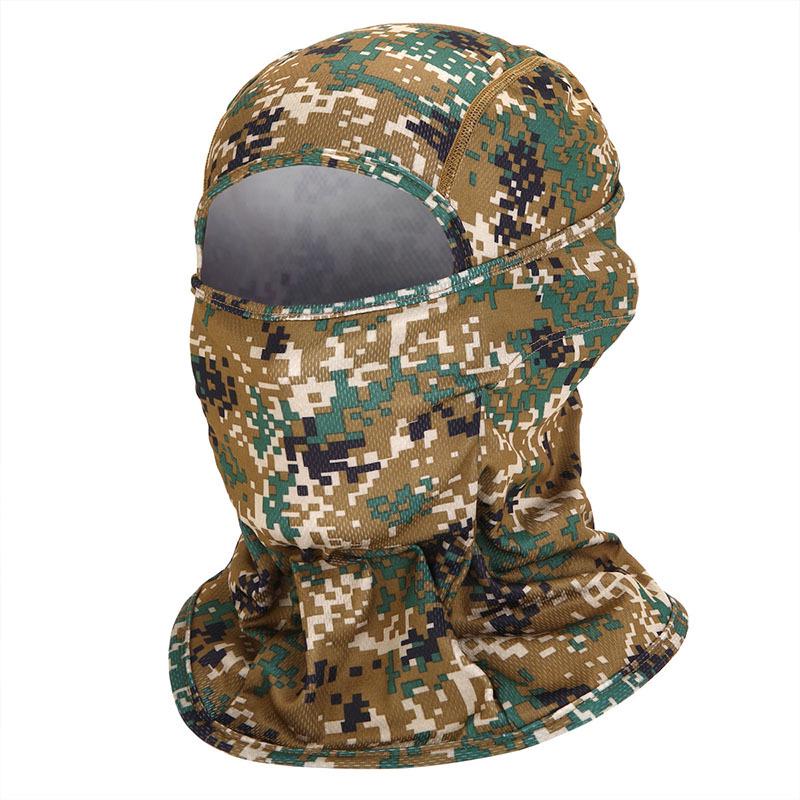 Camo Cycling Mask & Summer Headband: Sun Protection Neck Gaiter for Men & Women