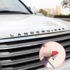 For Toyota Land Cruiser 200 Cover Letter Sticker LC200 Engine Cover Decoration Land Cruiser Logo Modification Accessories