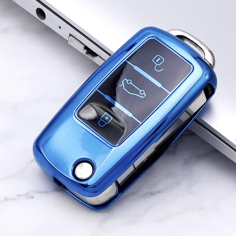 Car Key Cover for Volkswagen Bora, Lavida, Santana, New Sagitar, Langyi, Polo, and Jetta Models