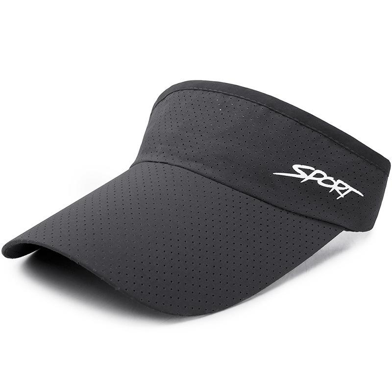Zealous Sole Women's Rose Summer Sun Hats Uv Protection Top Empty Adjustable Visor Cap Sports Tennis Golf Running Sunscreen Baseball Cap For Men
