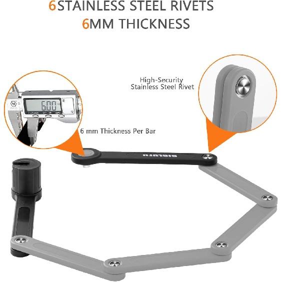 Велосипедный замок BIGLUFU — фото 4