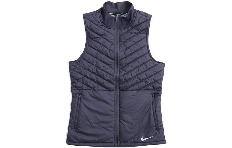 Nike Vests Men s Marine Blue Stand Collar Moderate Other AH0547-081 M