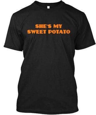 Camiseta Ela é a Minha Batata Doce Feita nos EUA Tamanho P a 5XL Camiseta Unissex