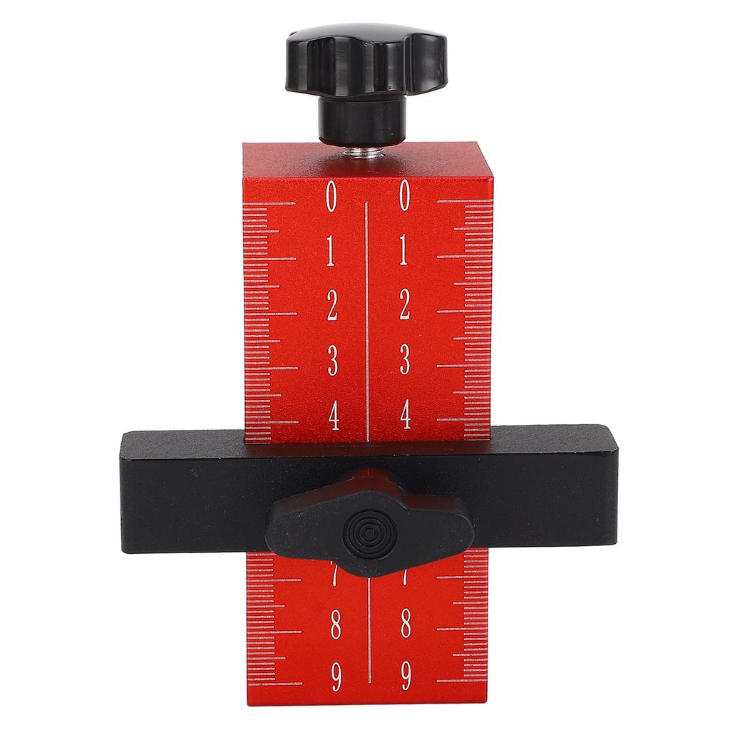 Poziționator pentru Instalarea Ușii Dulapului Aliaj de Aluminiu Înălțime Reglabilă Jig pentru Montarea Ușii Dulapului