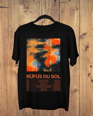 Rufus Du Sol Sommer Tour Geschenk für Fans Vollgröße S-5XL SS825 Unisex T-Shirt