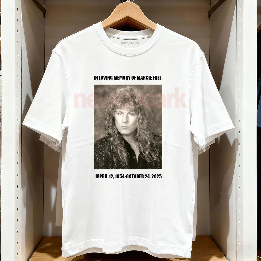 Rest in Peace Marcie Free 19542025 Tshirt Thanks for The Memory Shirt in Loving Memory of Marcie Free Unisex Graphic T Shirts S