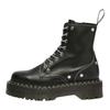 Dr. Martens Jadon Leather Versatile Vintage Boots 5cm Unisex Boots Black 43031001