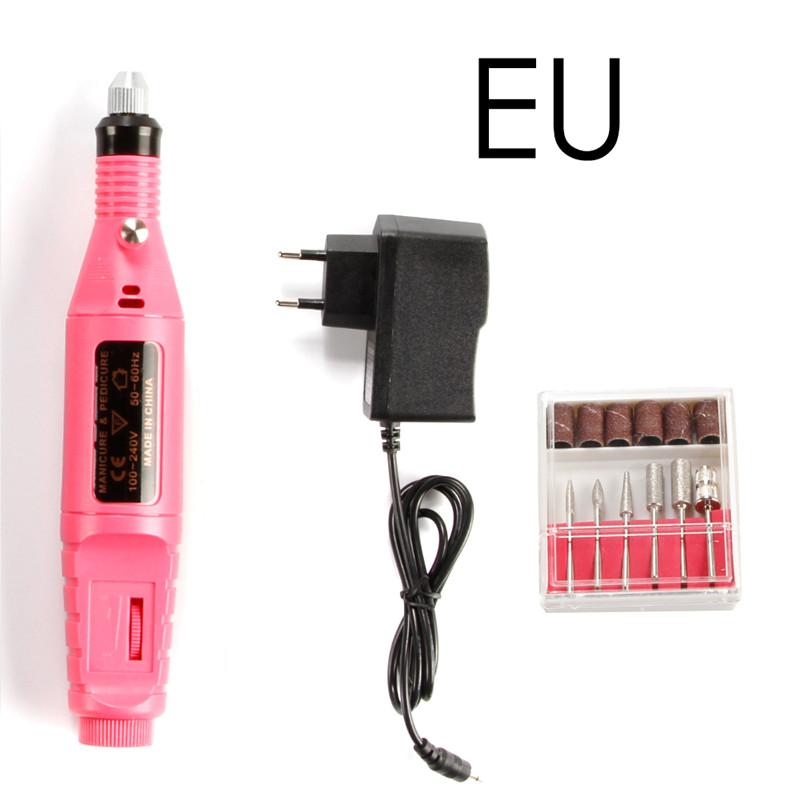 12W vrtačka na nehty Elektrický stroj na manikúru 20000 ot./min. Pilník na nehty se strojem na manikúru a pedikúru Speed Nástroje na nehty