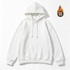 Fleece high quality 420g small shoulder thickened hooded sweater silver fox fleece light board sweater whiteboard hooded sweater