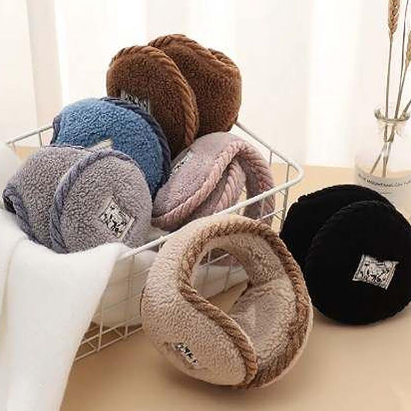 

Унисекс зимние шерстяные наушники-погремушки для гольфа Blue