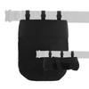 MILQUEST PHC-Type Dump Pouch, "Lays Under a Magazine Pouch," Compatible with MOLLE and Belts, Military Recycled Pouch, Airsoft First Line (Black)