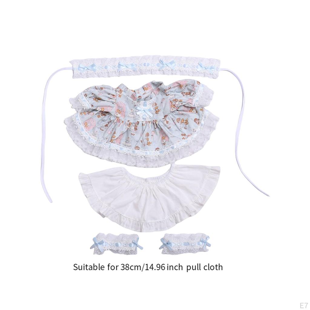 Creative Doll Outfit Set for Educational Play - Make Your Own Princess Dolls