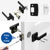 Waterproof and AntiRust Door Handle Lock Security Door Lever Handle Lock Entry Door Handle with Lock and Key Enduring