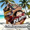Custom Name Personalized One Piece Print Umbrella, Auto Open Close, 8‑Rib Sturdy Frame, Commute Camping Hiking Use, Birthday Gift