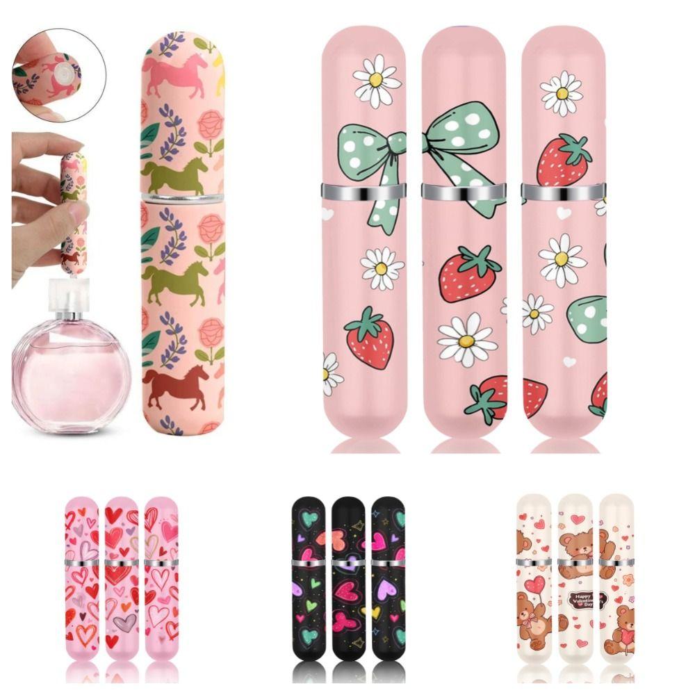 5ml Mini Parfümflasche Ätherisches Öl Alkohol Leere Kosmetikbehälter Reise