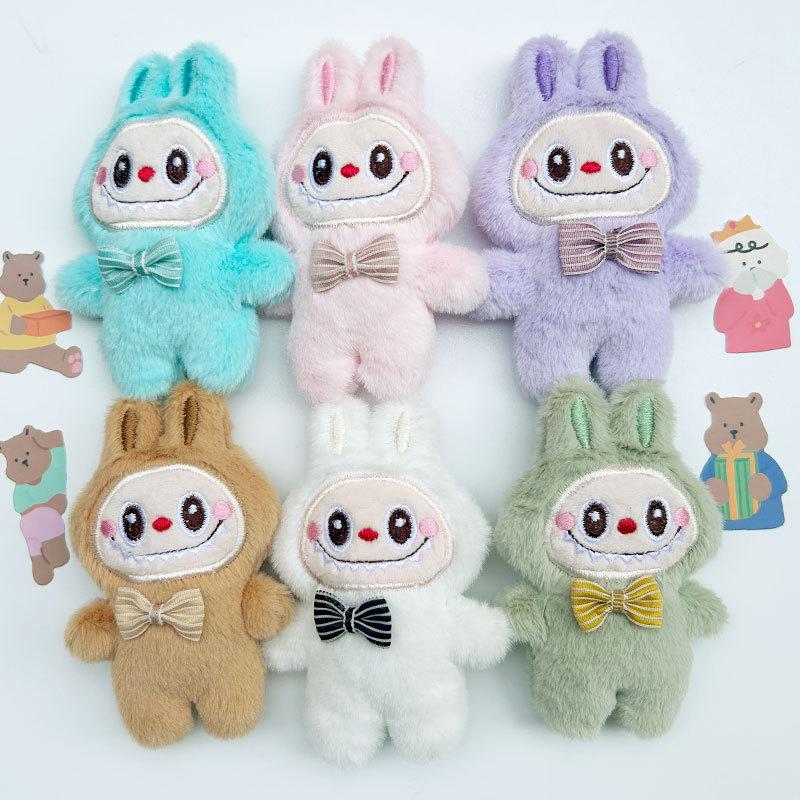 Cute Labubu Plush Key Chain Bag Decoration Accessories Labubu Kawaii Anime Accessories